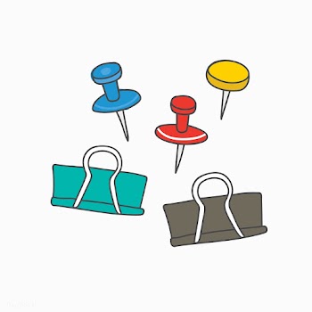 Colorful stationery supplies | Free stock vector - 553827