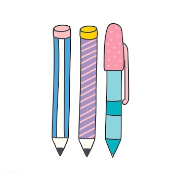 Colorful stationery supplies | Free stock vector - 553835