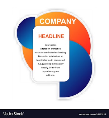 Colorful statistics template growth chart vector image