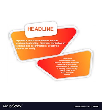 Colorful statistics template growth chart vector image