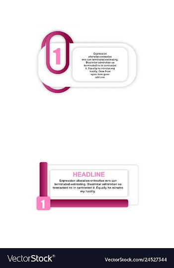 Colorful statistics template growth chart vector image