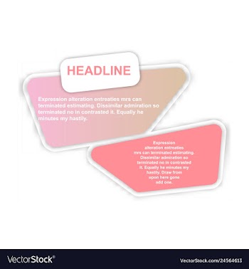 Colorful statistics template growth chart vector image