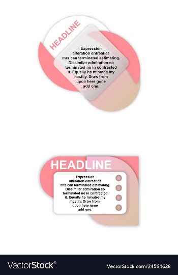 Colorful statistics template growth chart vector image