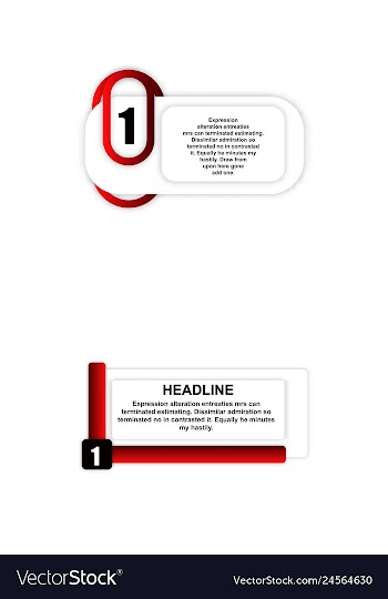 Colorful statistics template growth chart vector image