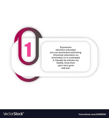Colorful statistics template growth chart vector image