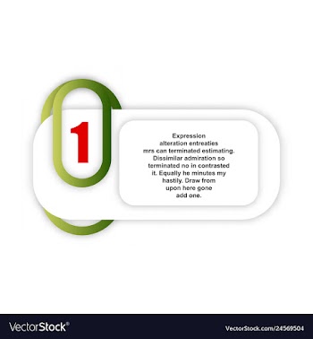 Colorful statistics template growth chart vector image