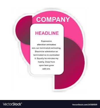 Colorful statistics template growth chart vector image