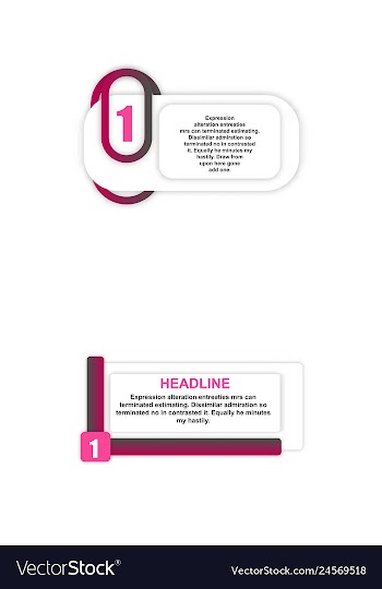 Colorful statistics template growth chart vector image