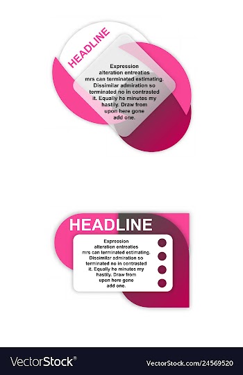 Colorful statistics template growth chart vector image
