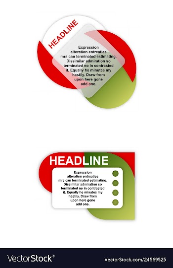 Colorful statistics template growth chart vector image