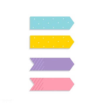 Colorful sticky notes set | Free stock vector - 553781