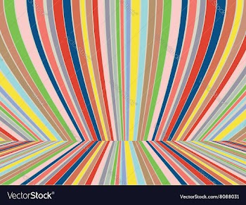 Colorful Striped Background vector image