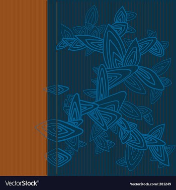 Colorful stylized floral background vector image