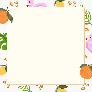 Colorful summer frame on a beige background design element  | Free  transparent png - 2348988