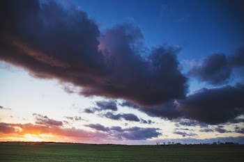 Colorful sunset