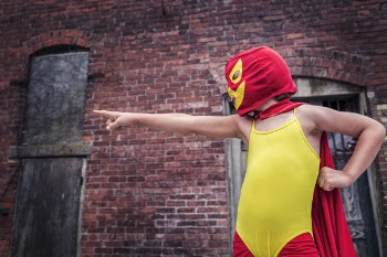 Colorful Superhero Free Photo 
