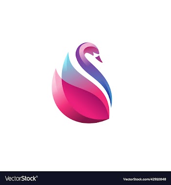 colorful swan logo