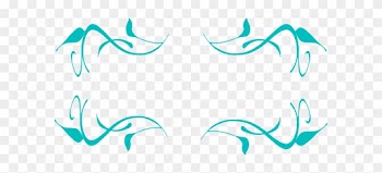 Colorful Swirls Border Png