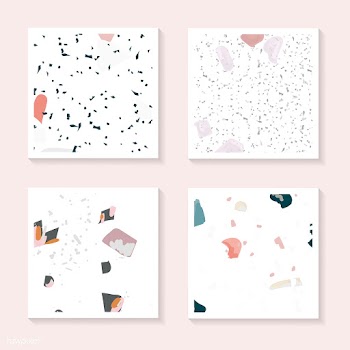 Colorful Terrazzo seamless pattern cards vect.. | Free stock vector - 544644