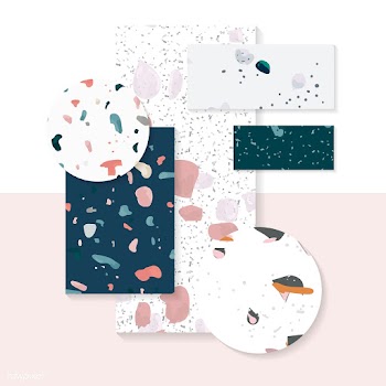 Colorful Terrazzo seamless pattern tags vecto.. | Free stock vector - 544662