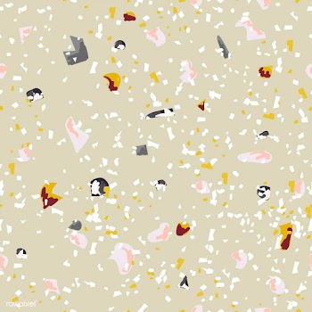 Colorful Terrazzo seamless pattern vector | Free stock vector - 544640
