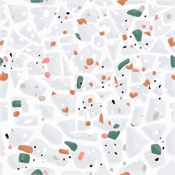 Colorful Terrazzo seamless pattern vector | Free stock vector - 544656