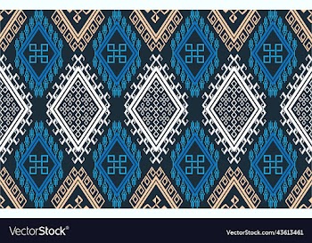 colorful thailand style rug surface close up