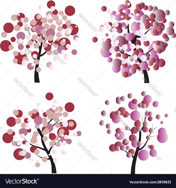 Colorful Tree2 vector image