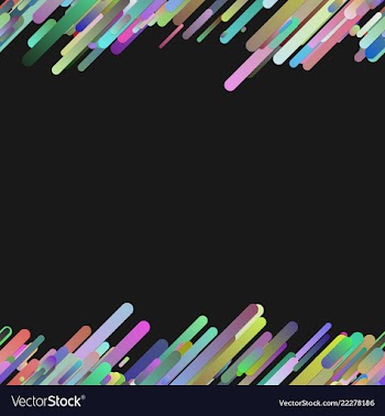 Colorful trendy abstract gradient background with vector image