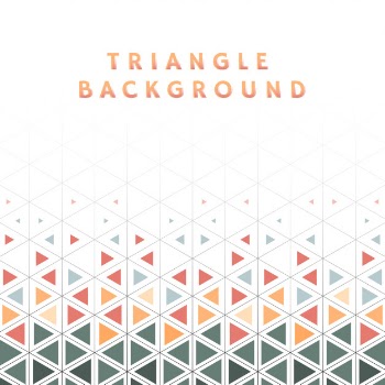 Colorful triangle pattern illustration