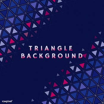Colorful triangle pattern illustration | Free stock vector - 563438