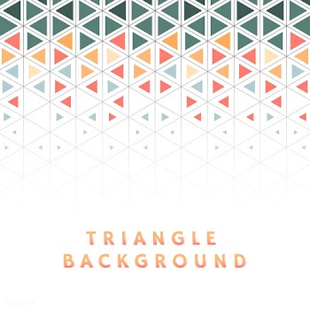 Colorful triangle pattern illustration | Free stock vector - 563441