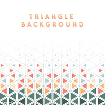 Colorful triangle pattern illustration | Free stock vector - 563442