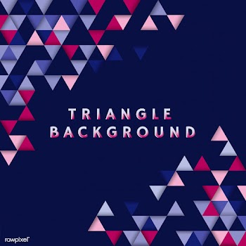 Colorful triangle pattern illustration | Free stock vector - 563447