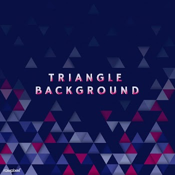 Colorful triangle pattern illustration | Free stock vector - 563450