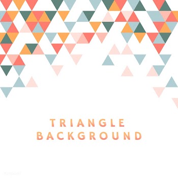 Colorful triangle pattern illustration | Free stock vector - 563453