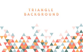 Colorful triangle pattern illustration | Free stock vector - 563456