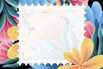 Colorful tropical frame background, botanical | Free Photo Illustration - rawpixel