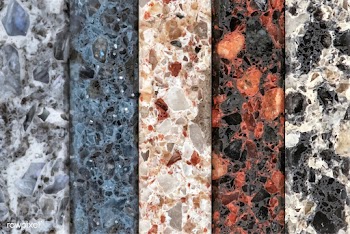 Colorful vertical slabs of marble | Free stock vector - 545090