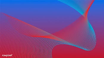 Colorful vibrant 3d wave graphic | Free stock vector - 463688