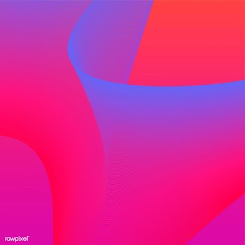 Colorful vibrant 3d wave graphic | Free stock vector - 463700