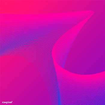 Colorful vibrant 3d wave graphic | Free stock vector - 463704