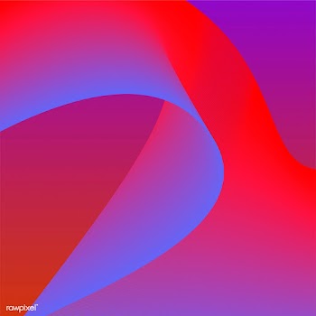 Colorful vibrant 3d wave graphic | Free stock vector - 463708