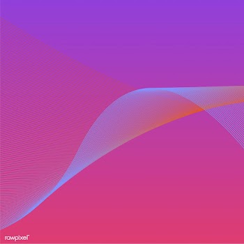 Colorful vibrant 3d wave graphic | Free stock vector - 463710