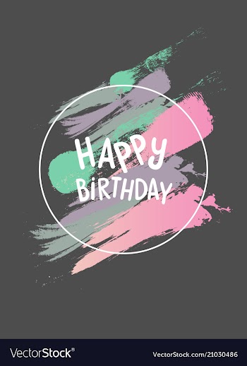 Colorful watercolor brush strokes vector image