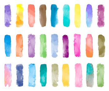 Colorful watercolor patch background vector | Free stock vector - 473247