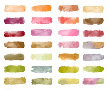 Colorful watercolor patch background vector | Free stock vector - 473263