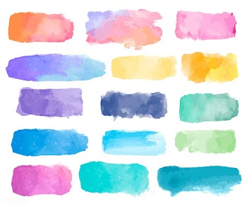 Colorful watercolor patch background vector | Free stock vector - 473281