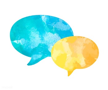 Colorful watercolor speech bubbles vector | Free stock vector - 473308