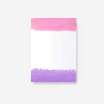 Colorful watercolor style card vector | Free stock vector - 530766